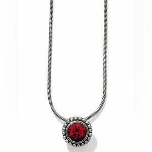 Brighton Twinkle Necklace Garnet NWT